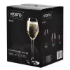 Kieliszki do szampana prosecco Krosno Ray 220 ml opakowanie